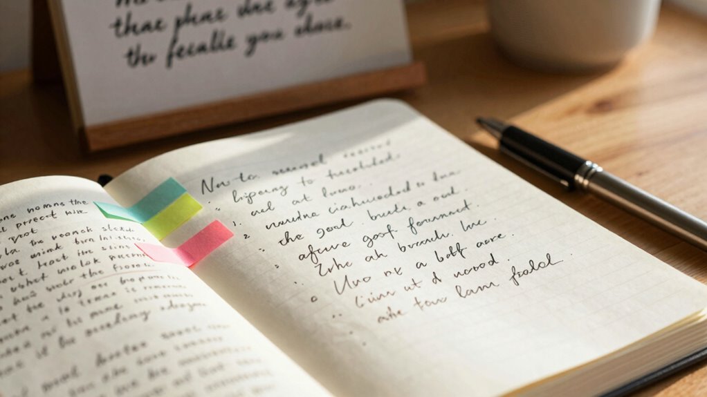 quote journaling fosters resilience