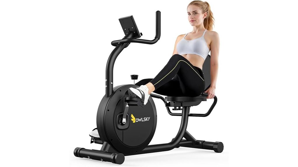 recumbent bike with resistance