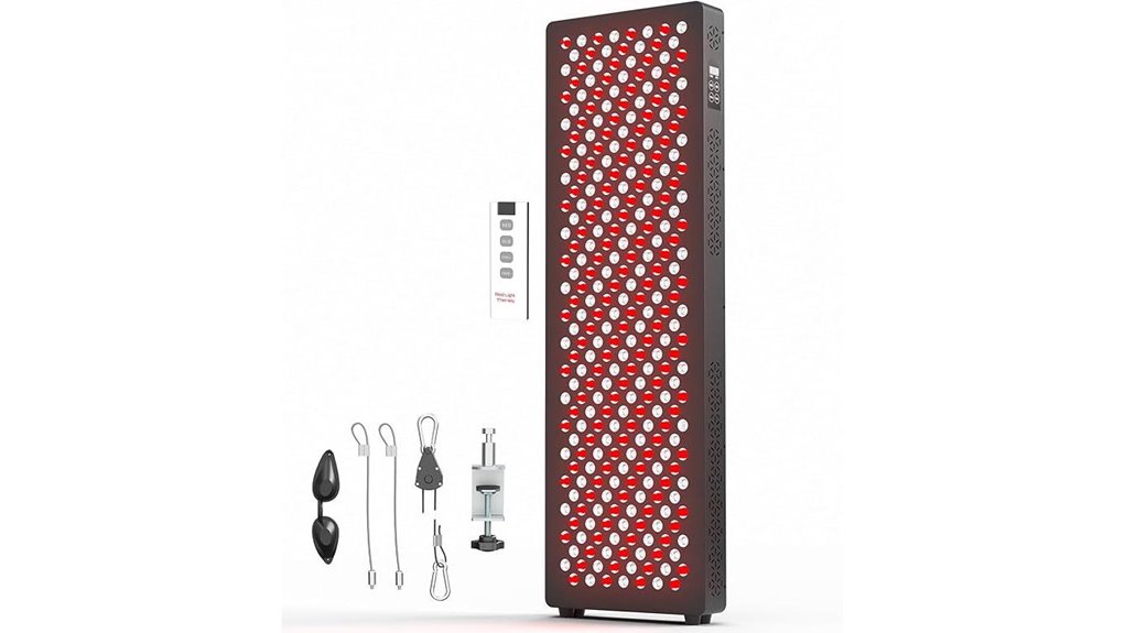 red light therapy lamp