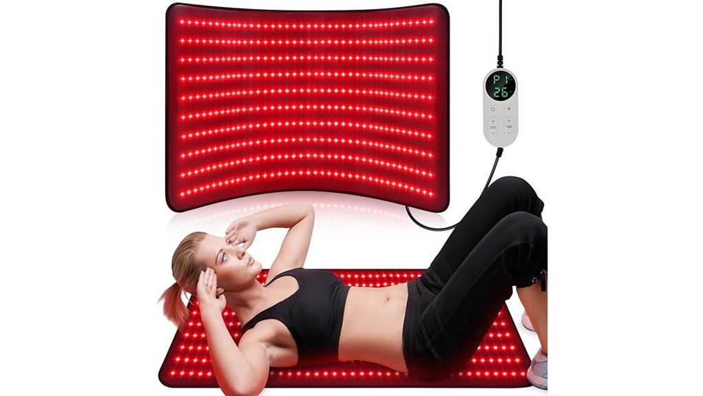 red light therapy mat