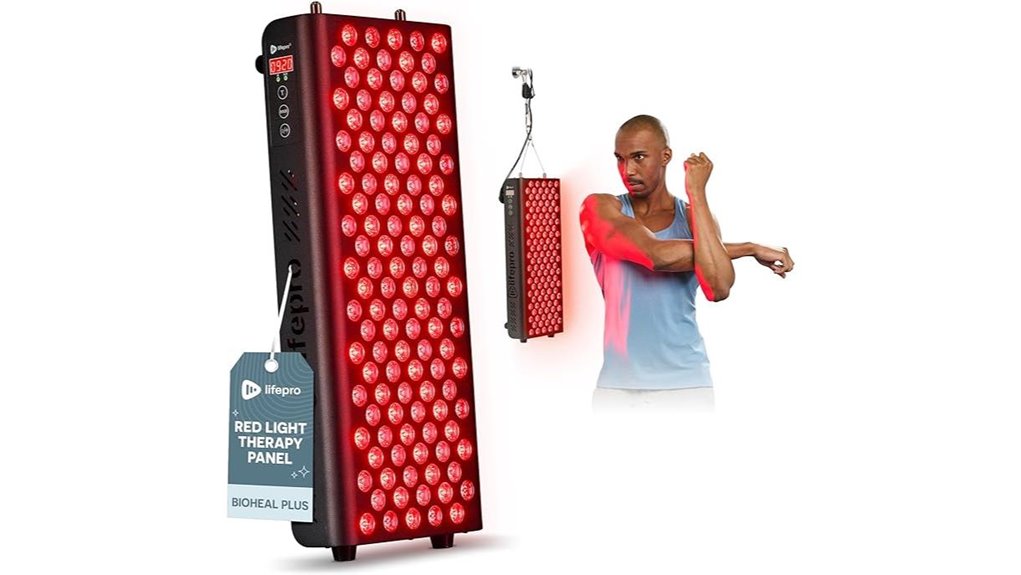 red light therapy panel