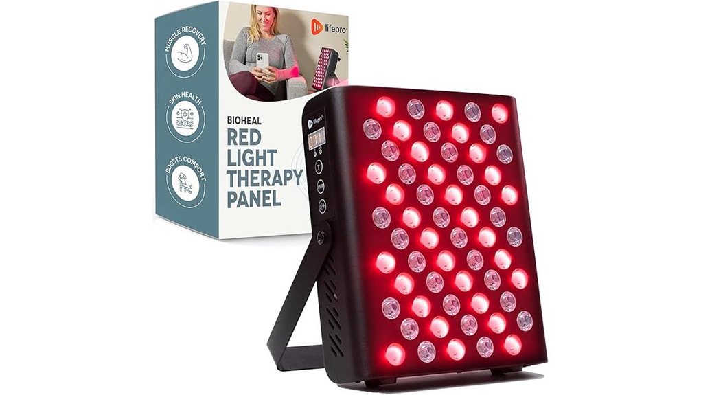 red light therapy panel