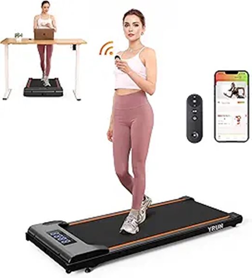 remote and app controlled treadmill