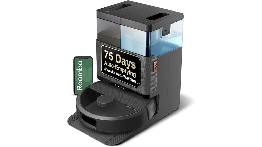 robot vacuum and mop