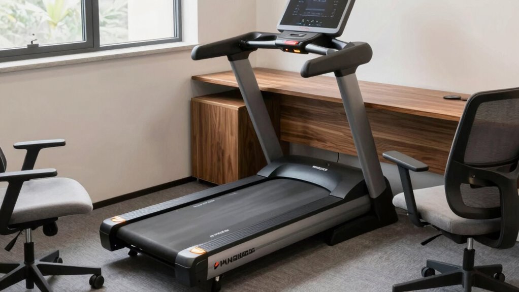 safe under desk treadmill use
