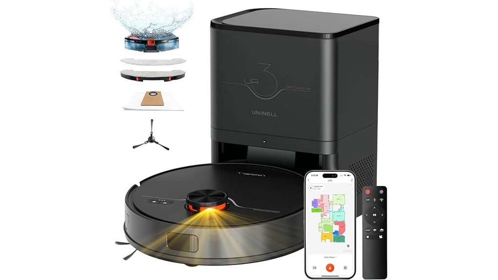 self emptying smart cleaning