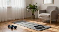 silent apartment exercise routine