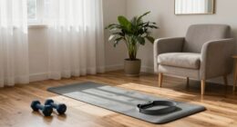 silent apartment exercise routine