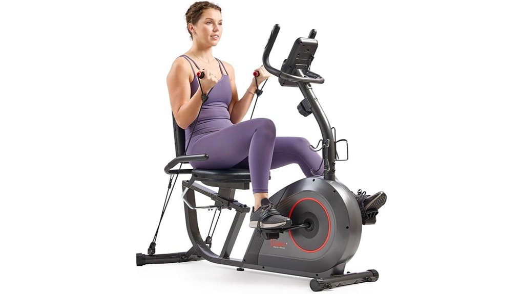 smart recumbent bike app