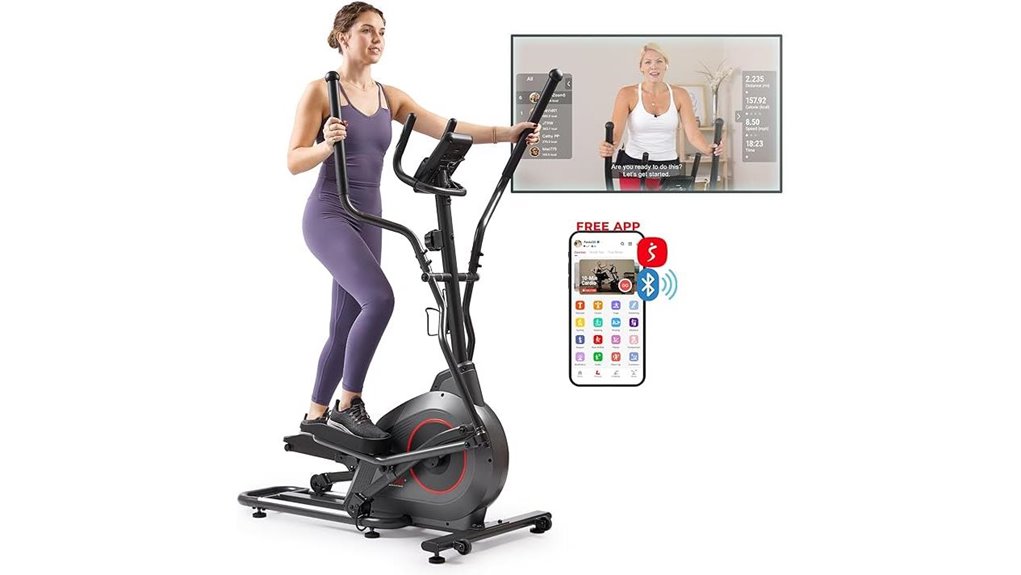 smart upright elliptical