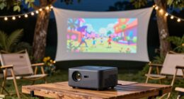 top portable outdoor projectors