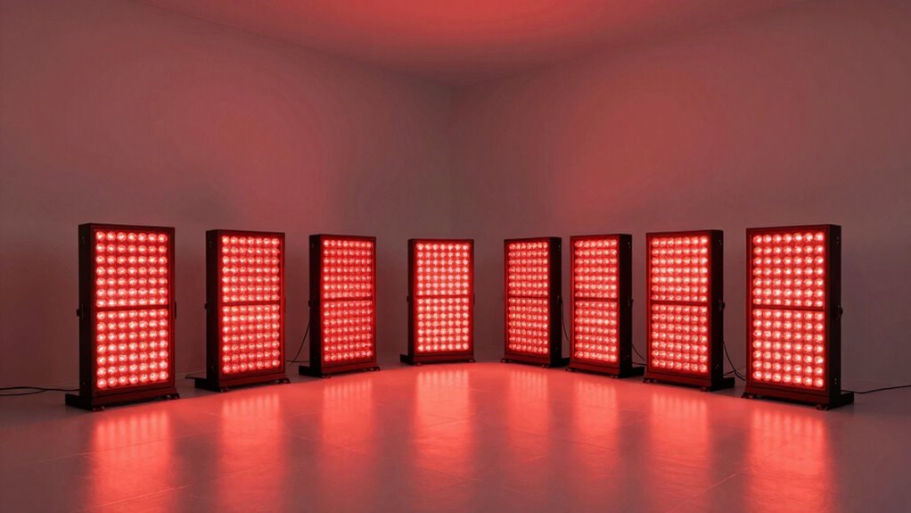 top red light panels