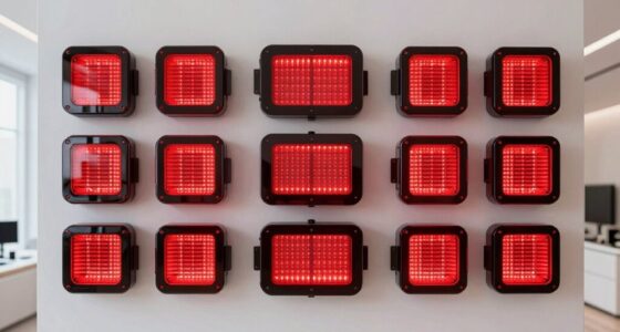 top red light panels