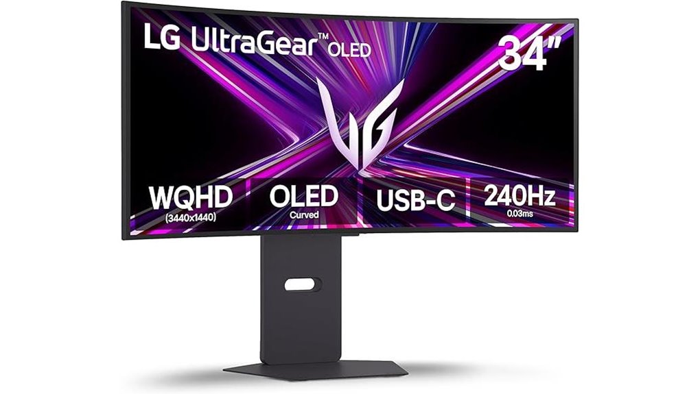 ultragear oled curved monitor