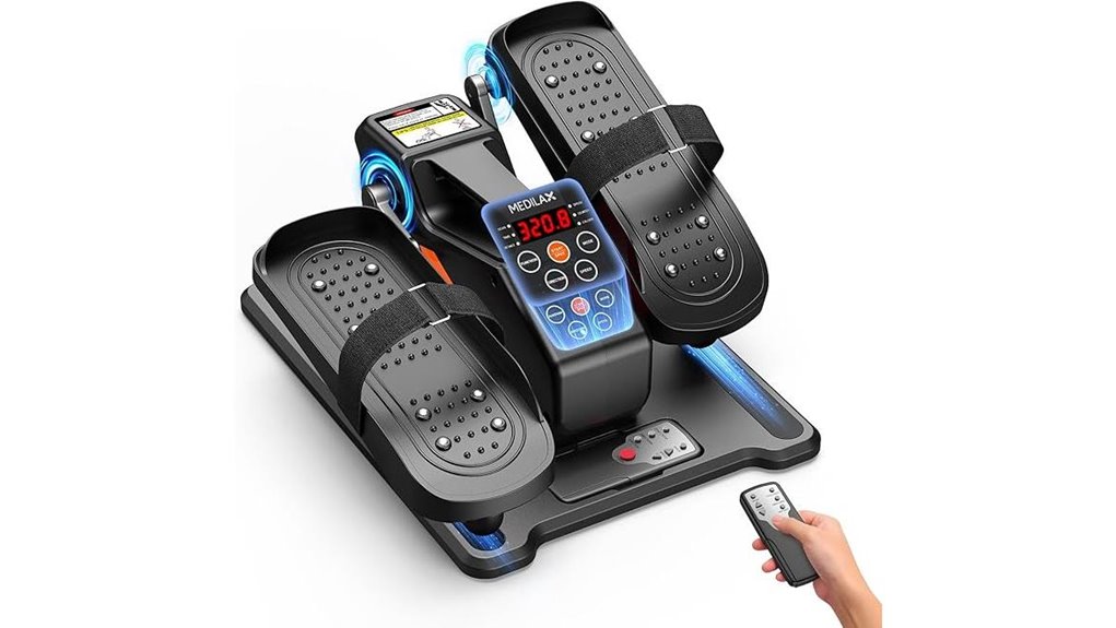 under desk elliptical with remote