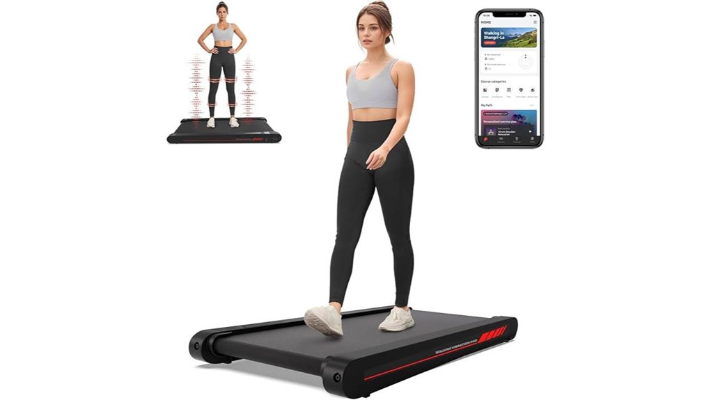 under desk treadmill app