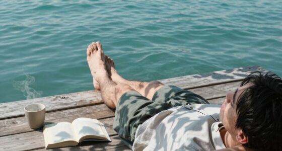 unfamiliar ease after stress