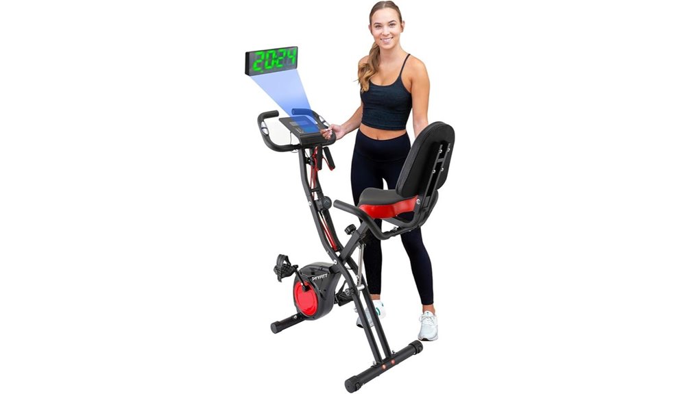 versatile folding exercise bike
