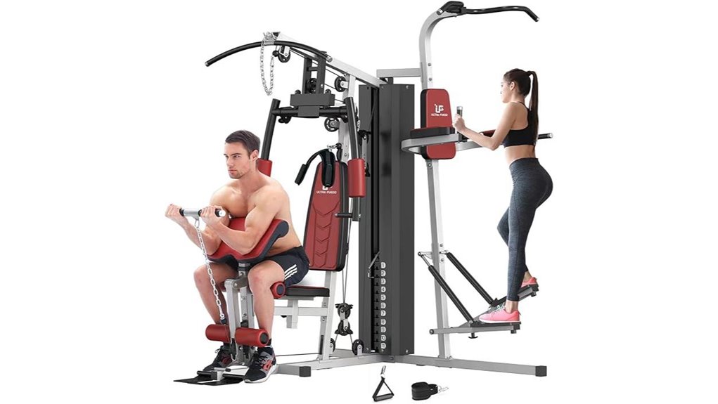 versatile pulley gym equipment