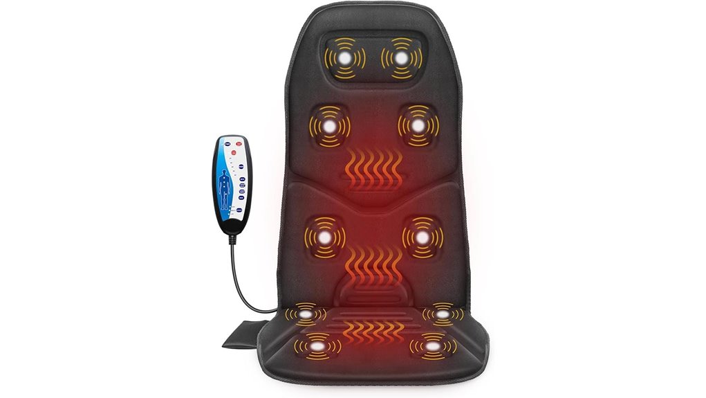 vibration heat massage cushion