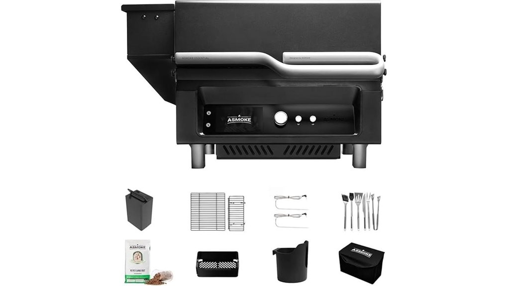wi fi lcd grilling combo