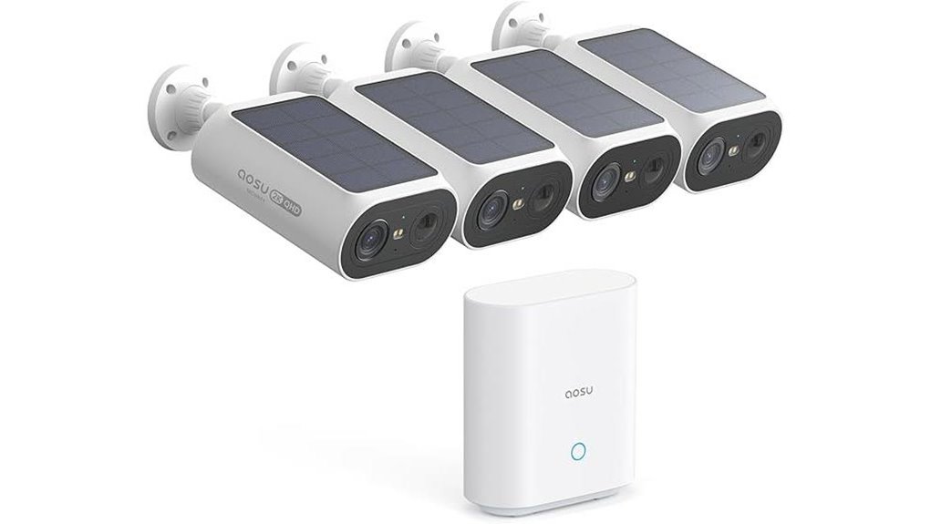 wireless 2k solar cameras