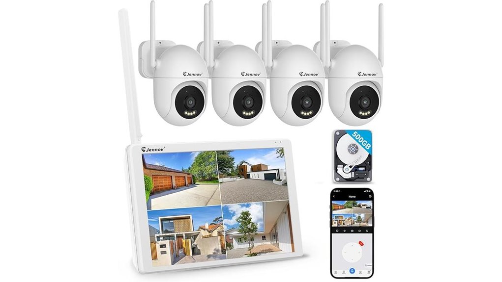 wireless 5mp security system