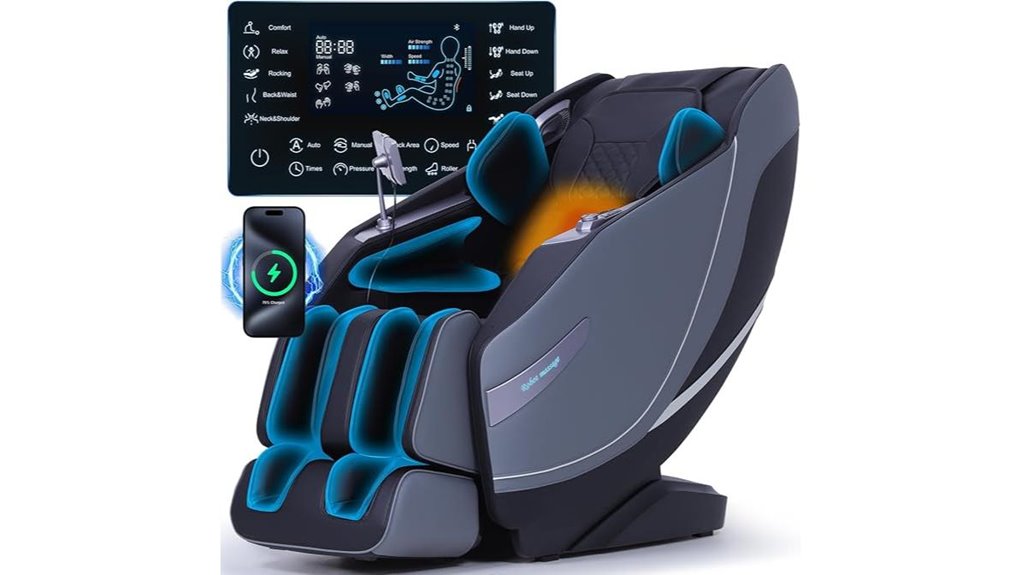 zero gravity heated massage