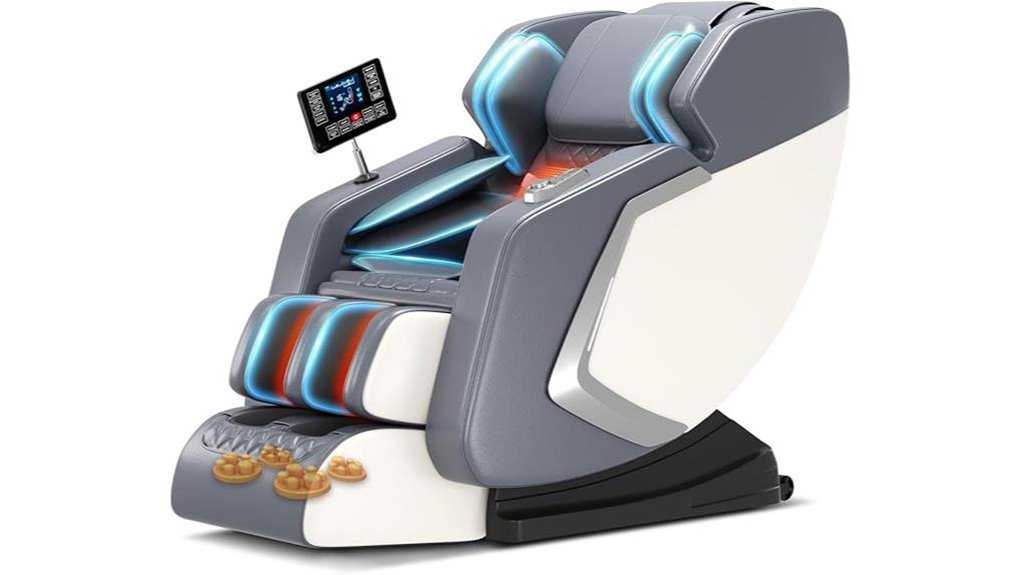 zero gravity massage heat