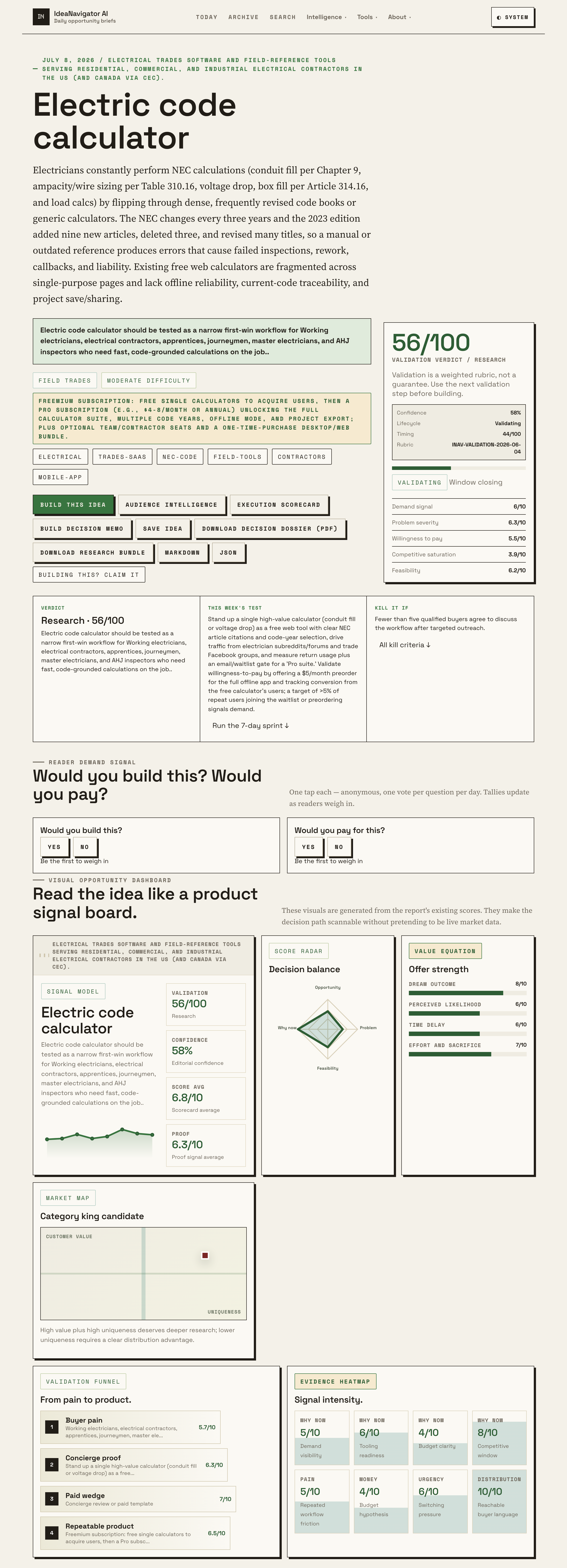 Electric Code Calculator