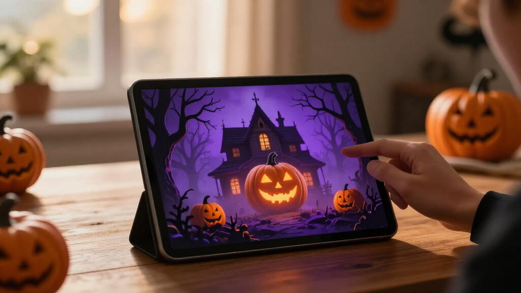 Design A Spooky Halloween Scene With AI