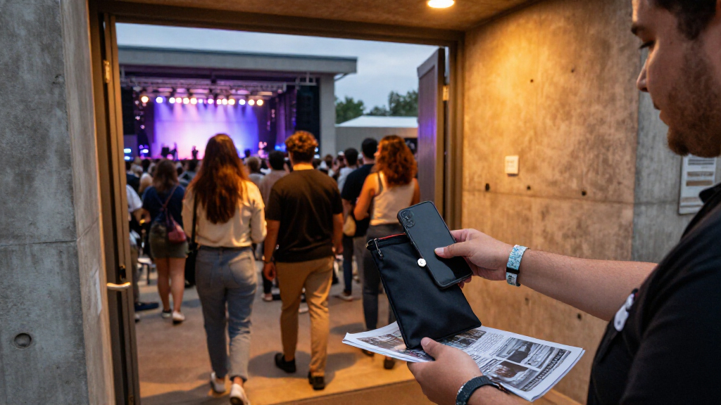 A Tool For Managing Phone-Free Live Event Venues