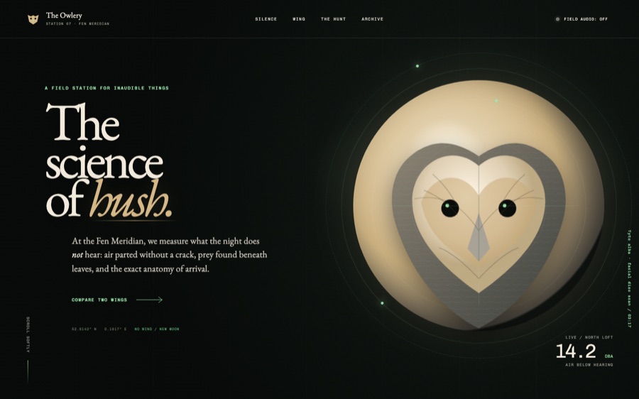 The Owlery — Institute for Silent Flight (FABLE/175)
