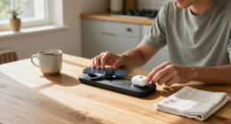 GETPALS Foldable Charging Station Brings Wireless Charging To Three Apple Devices