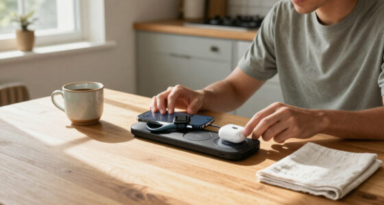 GETPALS Foldable Charging Station Brings Wireless Charging To Three Apple Devices