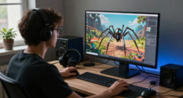Meet The Artist Who Built A Giant Spider For A Virtual World