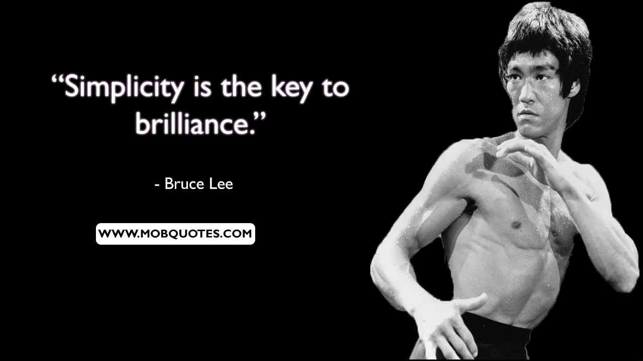 Bruce Lee Quotes Words