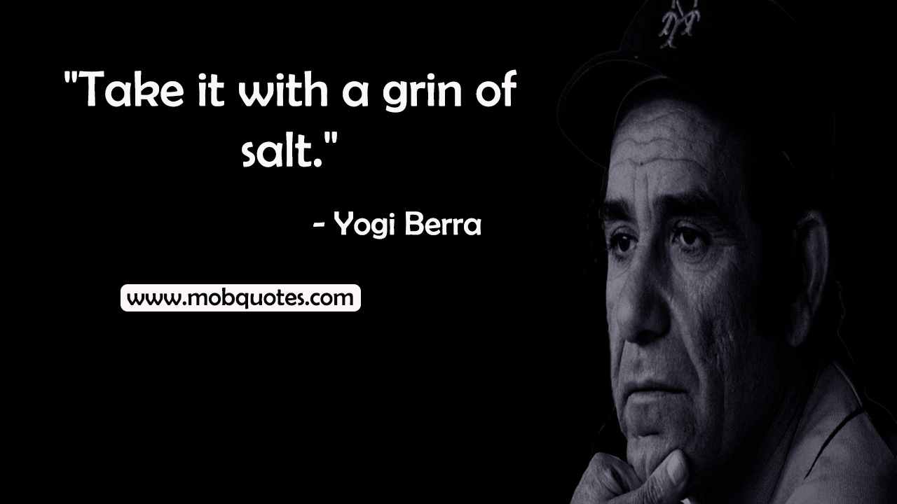 Yogi Berra funeral quote