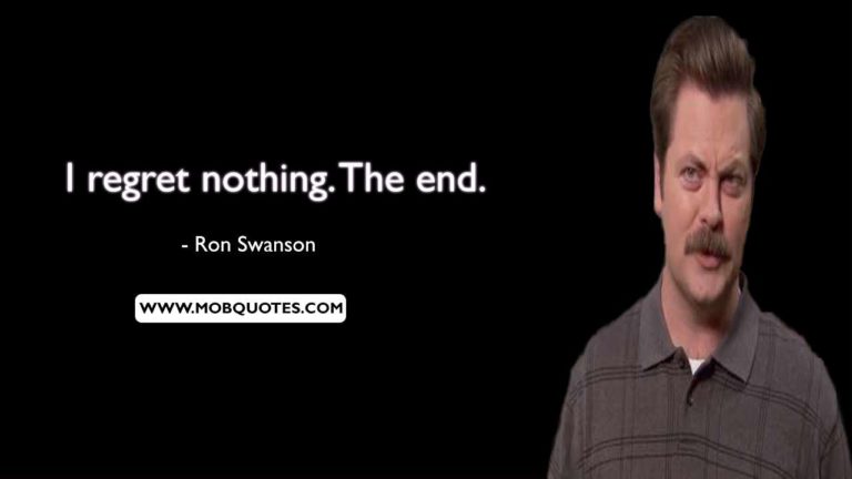 72 Inspirational Ron Swanson Quotes of All Time
